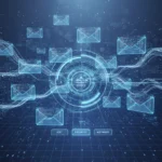 Mastering High-Volume Email: Best Management Apps 2026 Digital interface showing a high volume of emails being managed by advanced software, representing efficient email handling.