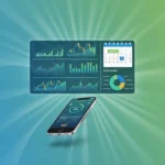 Top Personal Finance Apps 2026: Robust Budgeting Tools Reviewed Digital dashboard of a personal finance app with robust budgeting tools, charts, and financial data for 2026.