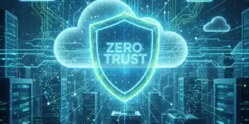 Zero Trust security model protecting cloud infrastructure for US enterprises by 2026
