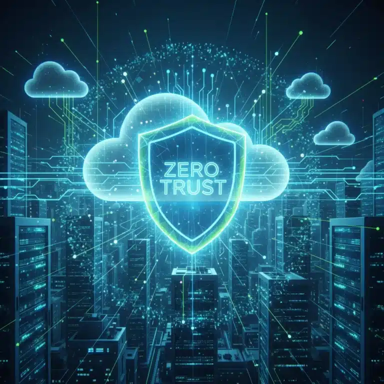 Zero Trust security model protecting cloud infrastructure for US enterprises by 2026