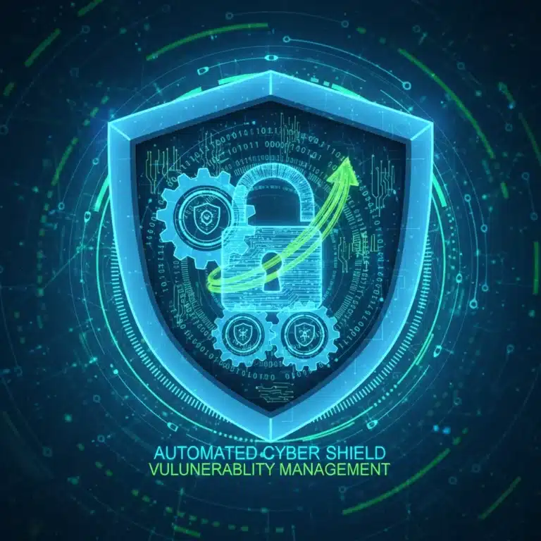 Automated vulnerability management software reducing patching cycles by 50%