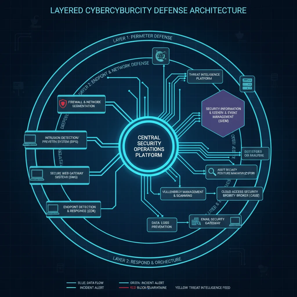 Integrated security software stack components for enhanced cyber defense