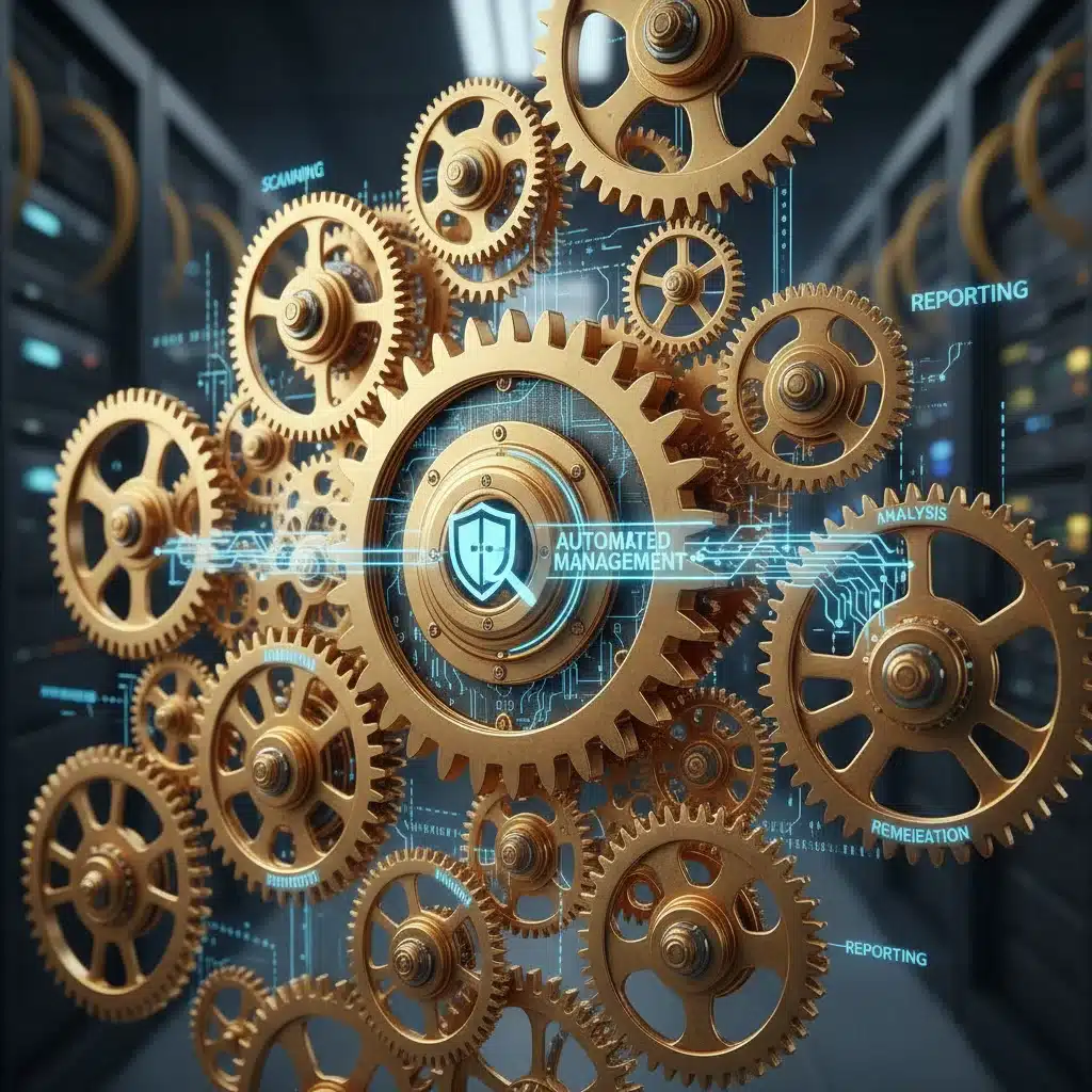 Integrated automated vulnerability management system