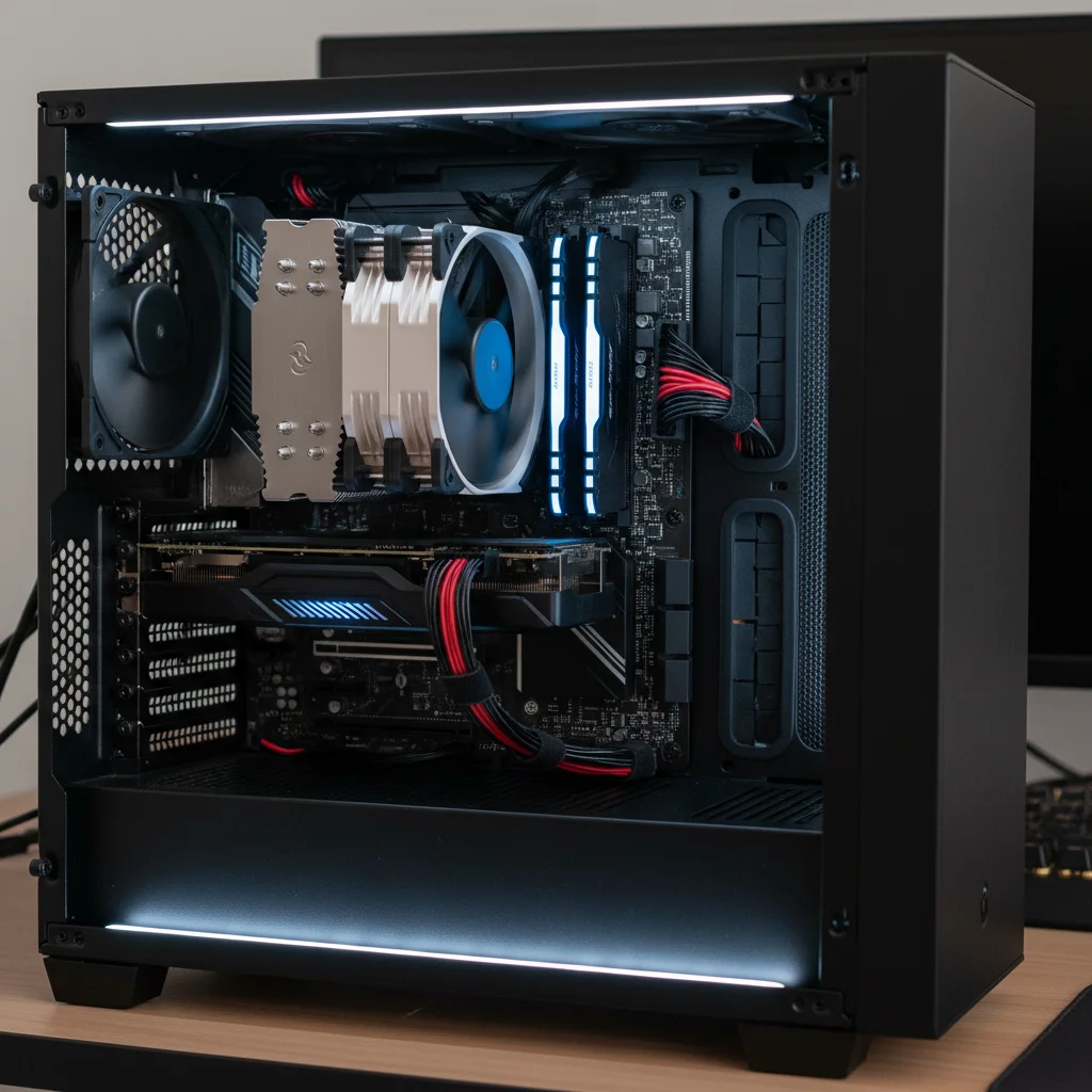 Clean internal PC components for optimal performance